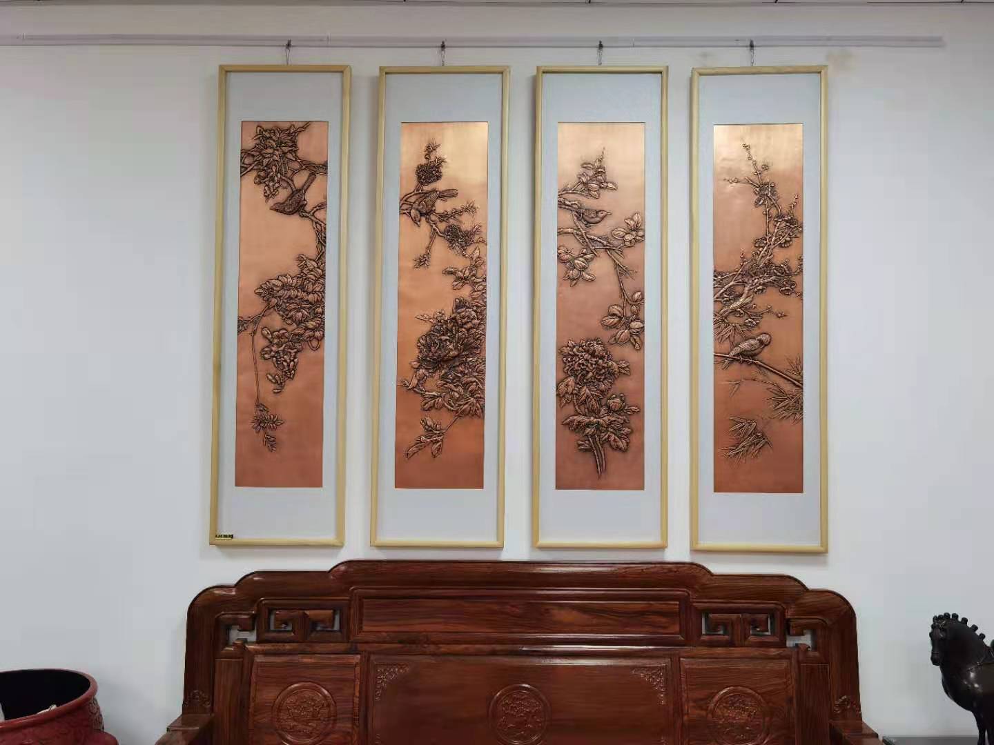 紫銅鍛鏨壁畫(huà)